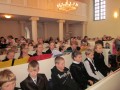 Priekules novadu skolu koncerts ev.lut. baznīcā.