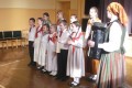 Novada folkloristi Lejaskurzemes bērnu un jauniešu folkloras kopu sarīkojumā Rucavā 12.02.2016.